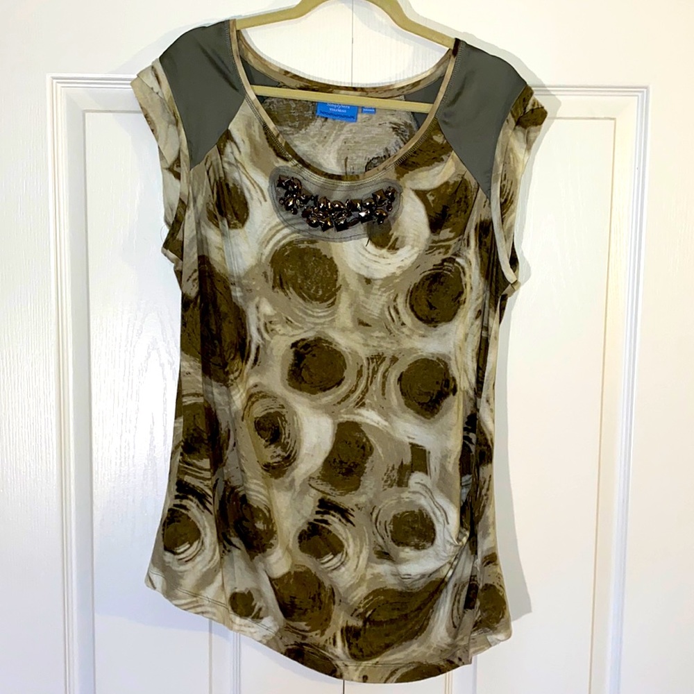 Classy Vera Wang Dressy Top XL